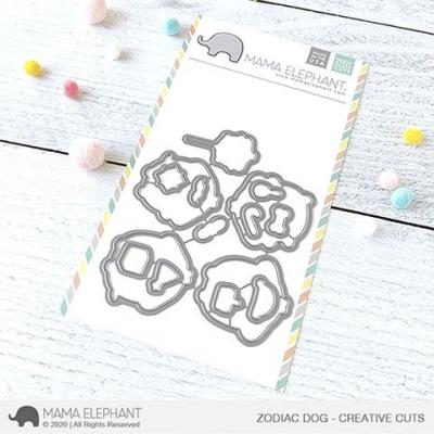 Mama Elephant Creative Cuts - Zodiac Dog